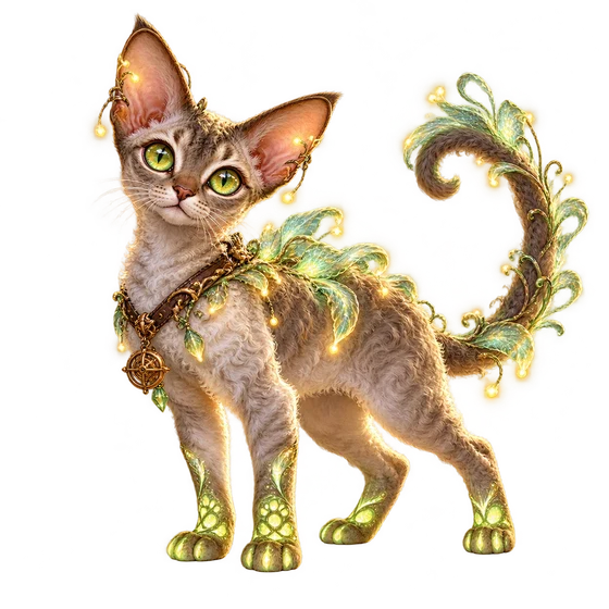Lumenpaw, a Legend Alien cat