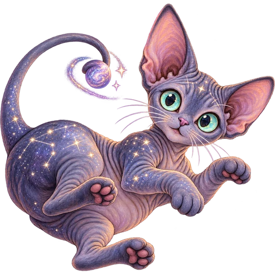Orbit, a Epic Cosmic cat
