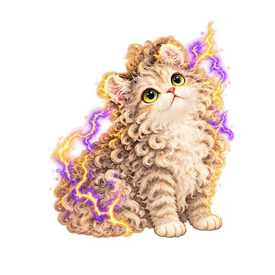 Sparktail, a Rare Storm cat