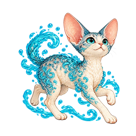 Rippletuft, a Uncommon Tide cat